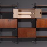 Vintage design wall shelf produced by Holz-pfel