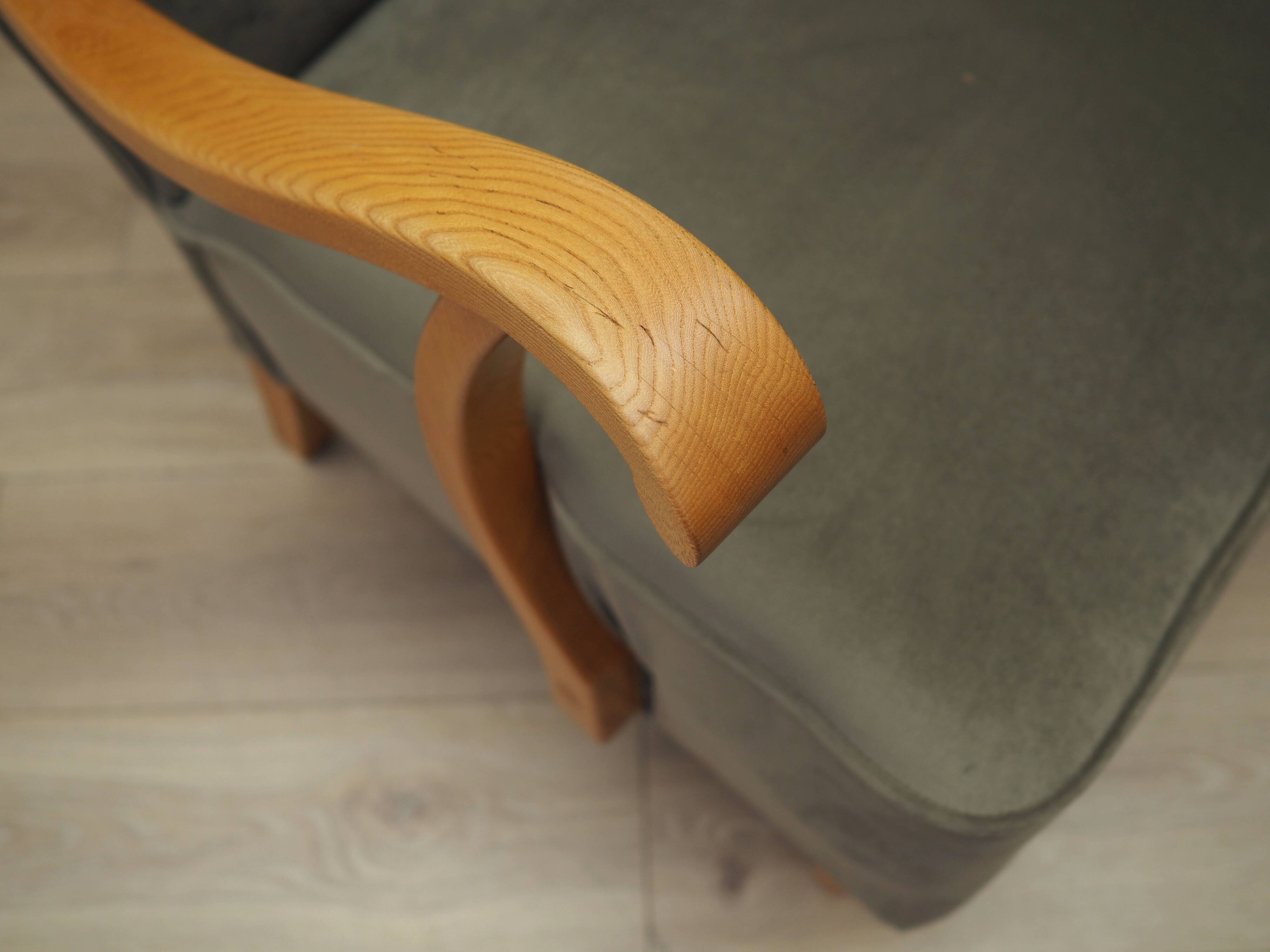 Beech armchair, Danish design, 1960s, production: Denmark