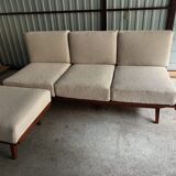 TATRA sofa bed by Jiràk, Vintage Czech 1960s