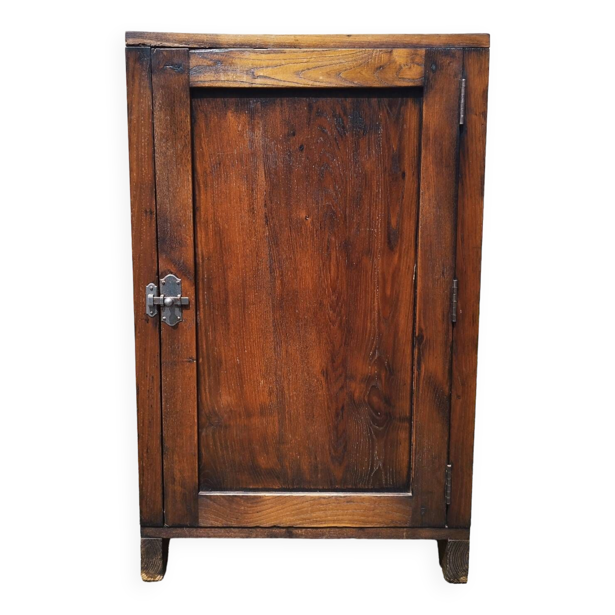 Old vintage solid oak jam maker