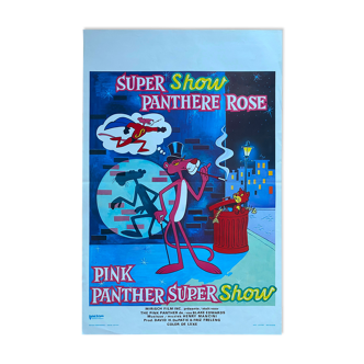 Affiche cinéma originale "Pink Panther Super Show" Blake Edwards 36x54cm1978