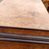 Old weekly organizer in elm burl 8 drawers