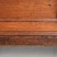 Large antique English shop counter / fabric counter from the 19th century