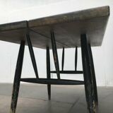 Pirkka Early dining table from the mid-century by Ilmari Tapiovaara for Laukaan Puu, 1960s.