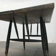 Pirkka Early dining table from the mid-century by Ilmari Tapiovaara for Laukaan Puu, 1960s.
