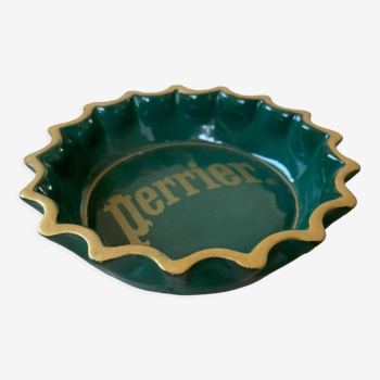 Cendrier Perrier céramique vintage