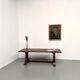 Table de ferme bourgeoise en chêne, années 50