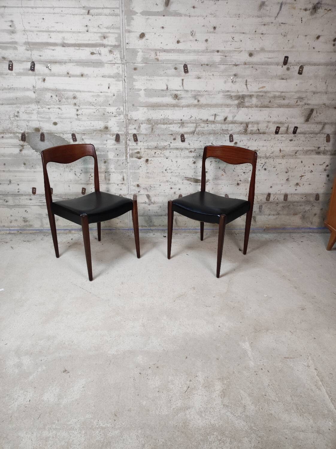 Pair of Scandinavian chairs