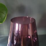Vintage Ingrid Glashütte purple glass bowl – 70s modernist design