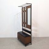 Mid-century wardrobe with chest and mirror 1960s