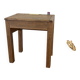 Solid oak school desk