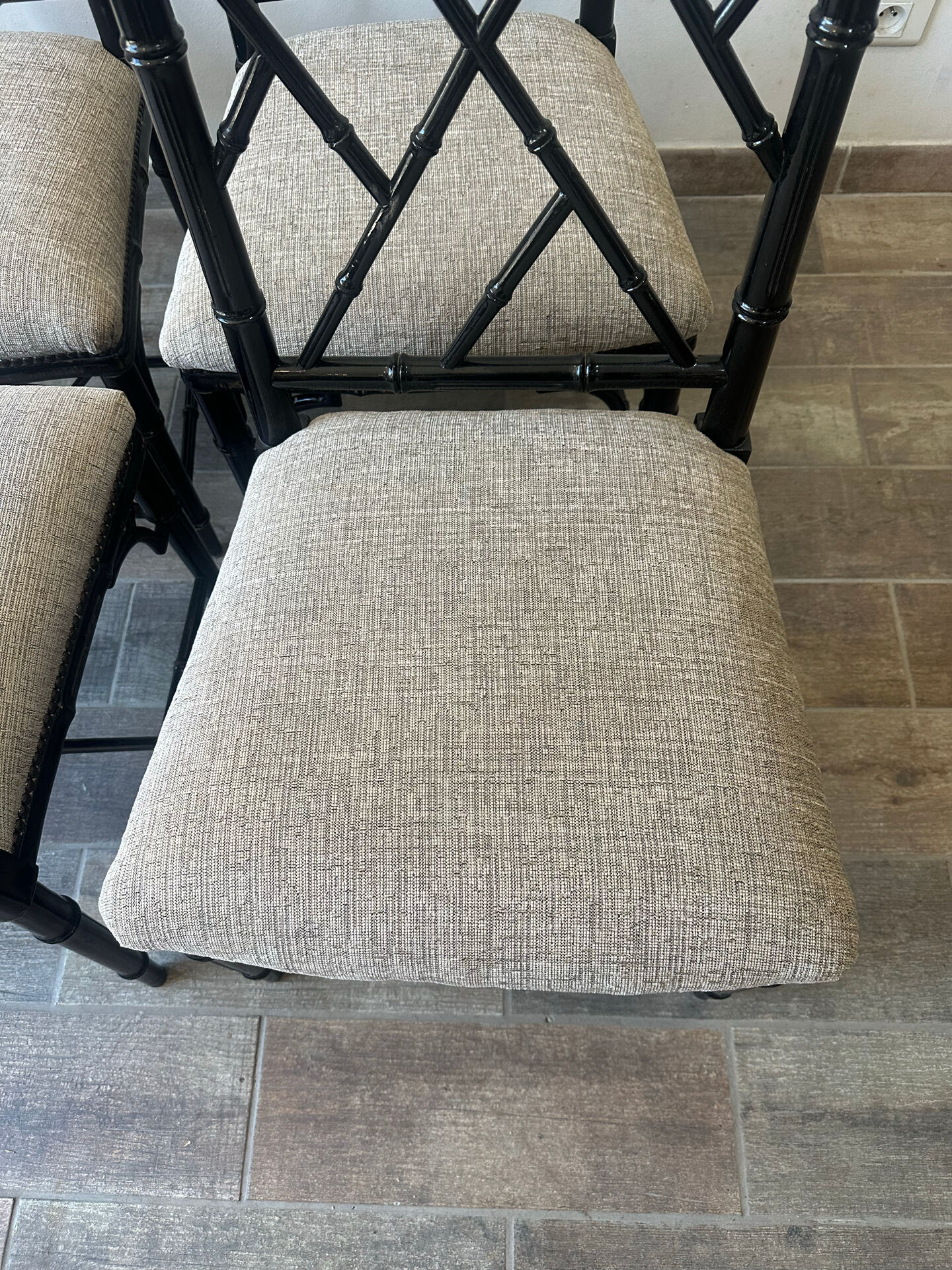 Lot de 4 chaises vintage