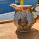 Tea set Italian porcelain gold color