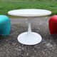 Lounge set with table and pair of Panton chairs
