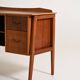 Bureau en teck scandinave, années 1950