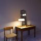 Art Deco table lamp from Nordiska Kompaniet, made in Sweden, 1940s.