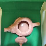 Pink porcelain elephant teapot