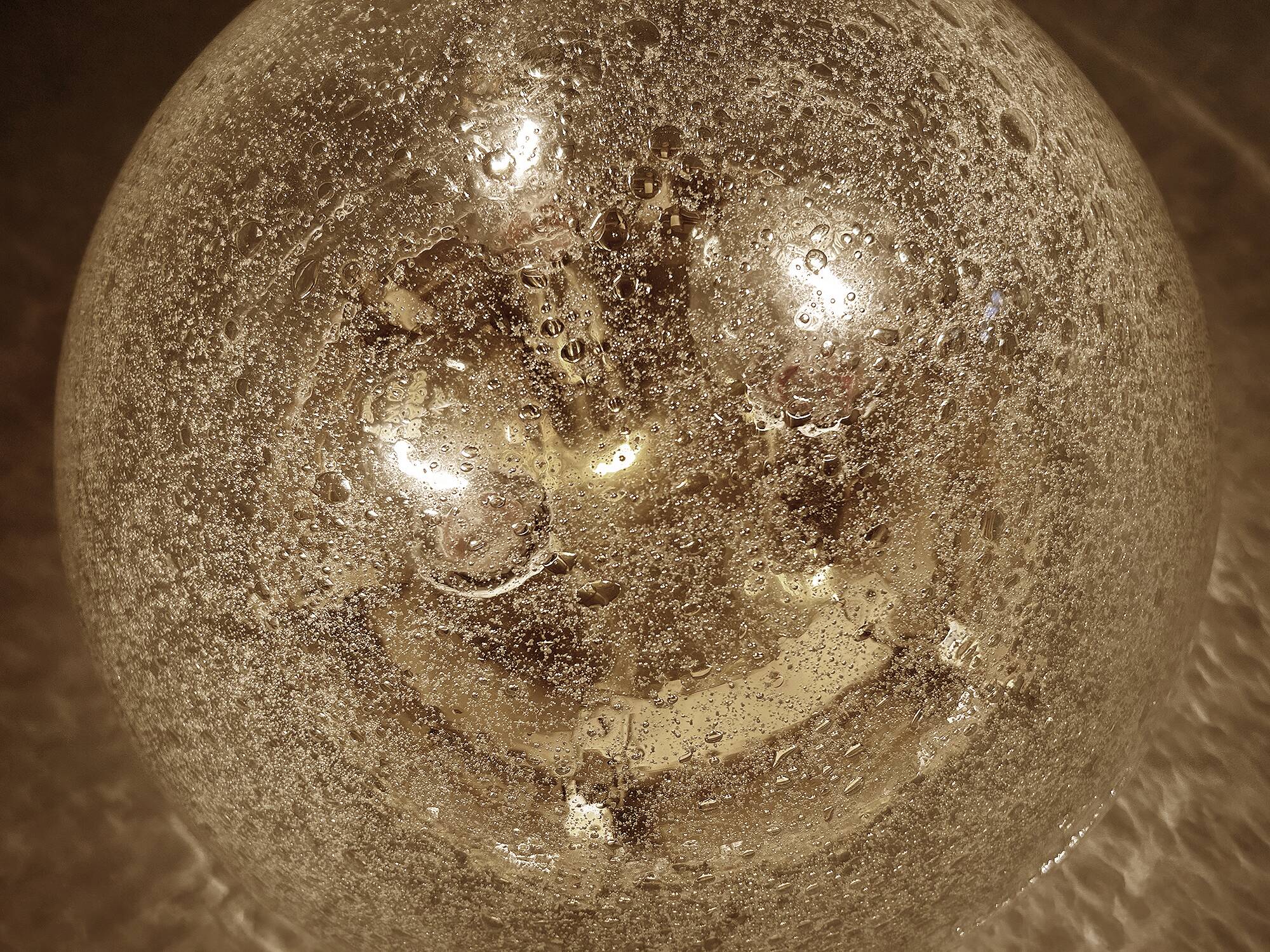 Vintage Limburg Space Age Murano Glass Light