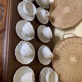 Set of 11 Seltmann Weiden porcelain cups and 12 saucers