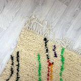 Handmade wool berber rug 250 x 150 cm