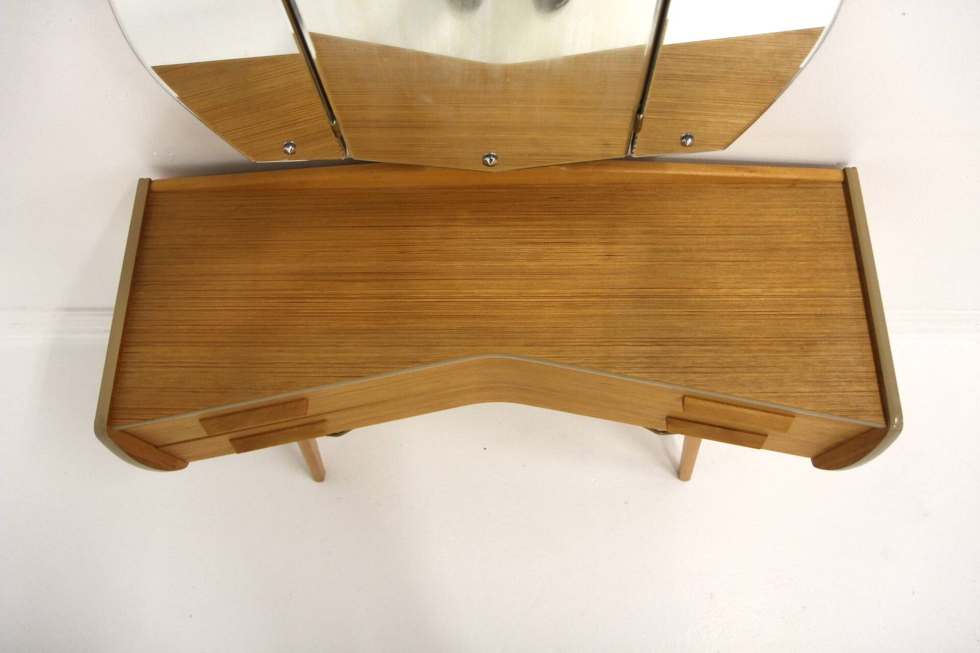 Scandinavian beech dressing table, Sweden, 1960