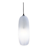 Mid-Century Modern Blue Glass Suspension, Italy, 1960s