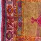 Old Turkish carpet Anatolia handmade 105x135 cm