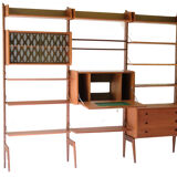 Wall Unit by John Texmon, 3 Modules, Norway, 1960s