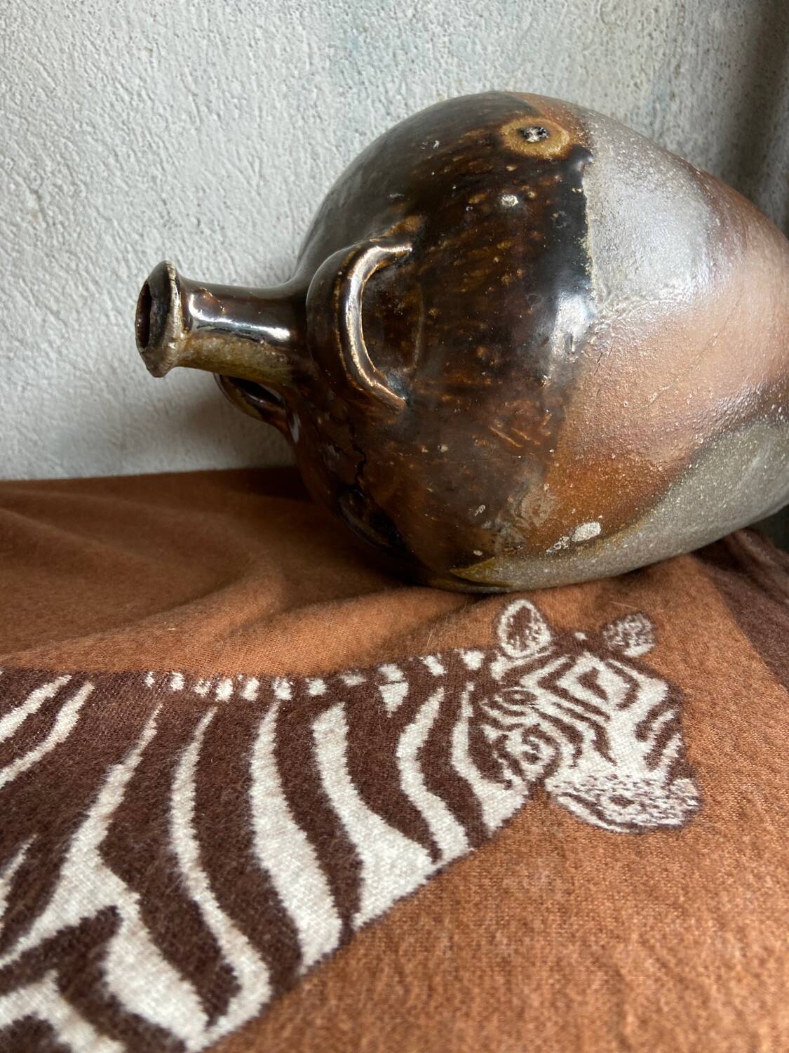 Ancient glazed pottery