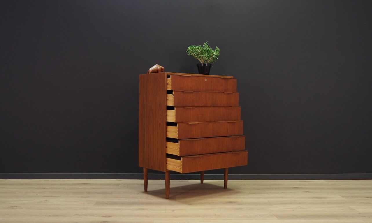 Danish design chest of drawers retro teak vintage