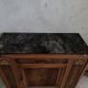 Buffet vintage style Art Deco black marble