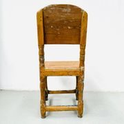 Chaise ancienne suédoise de style gustavien en pin du XVIIIe siècle