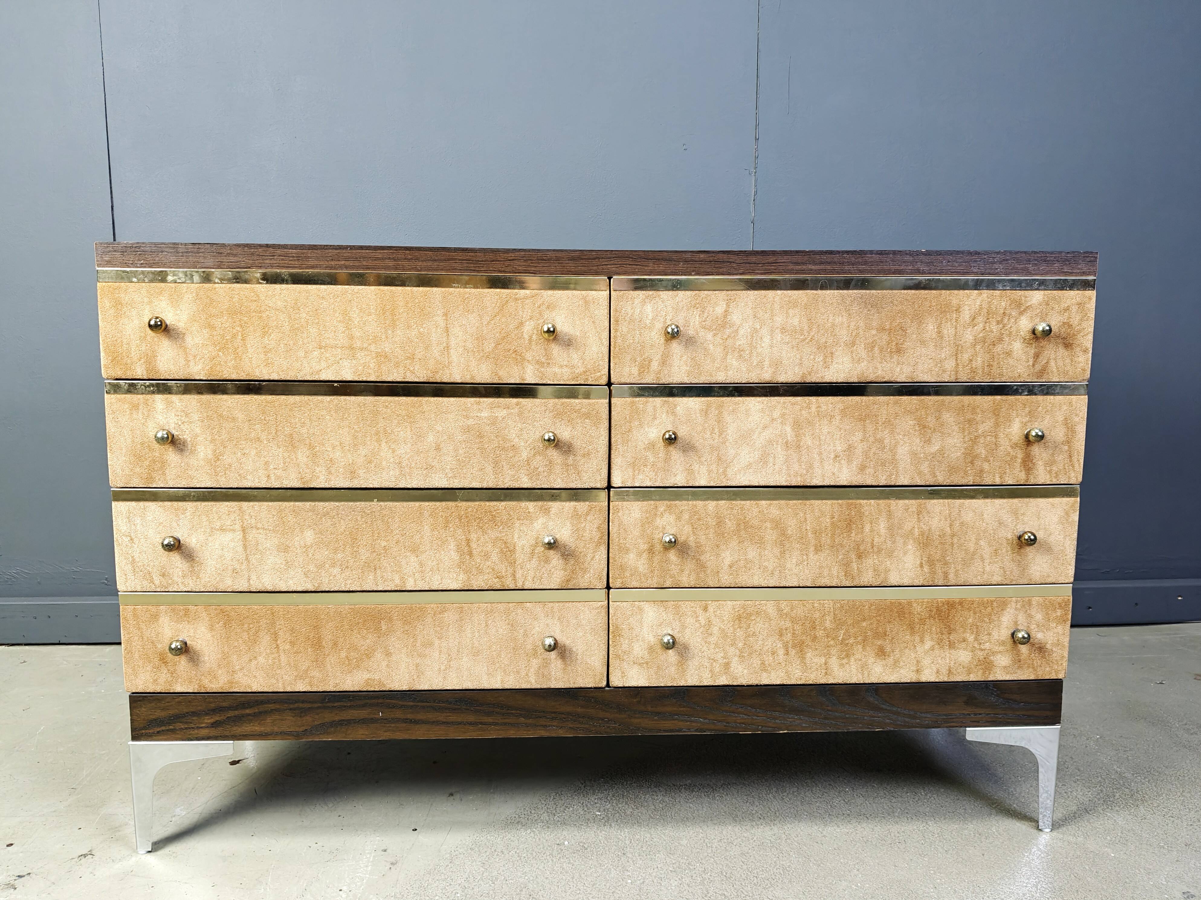 Vintage italian chest of drawers, 1970s