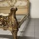 Lit matrimonial des années 40 dans le style Louis XV.