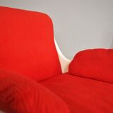 Red armchairs from the 70s