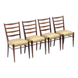 Set of four mid century dining chairs model SB09 by Cees Braakman, Pastoe
