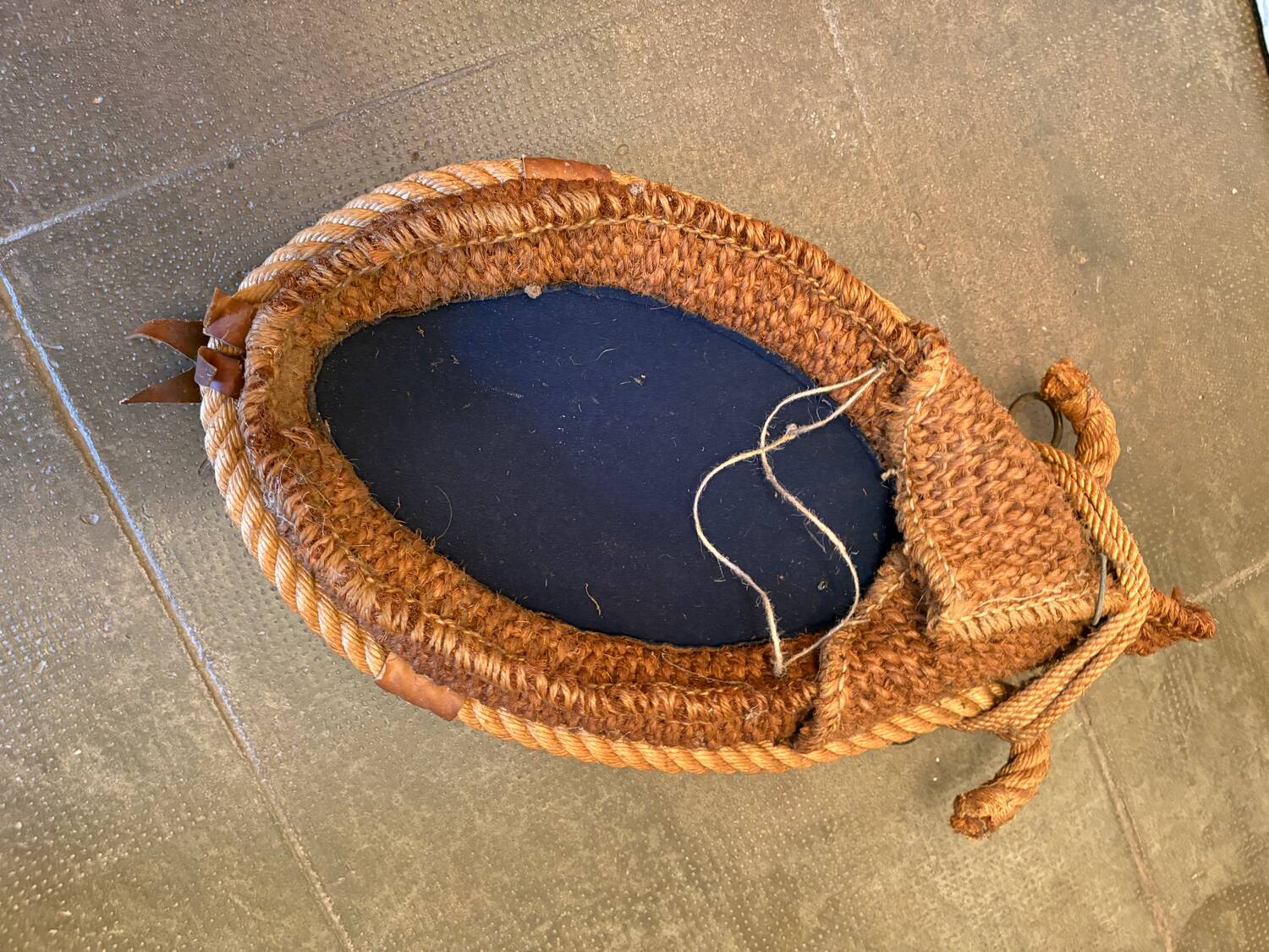 Audoux kitty horse necklace mirror