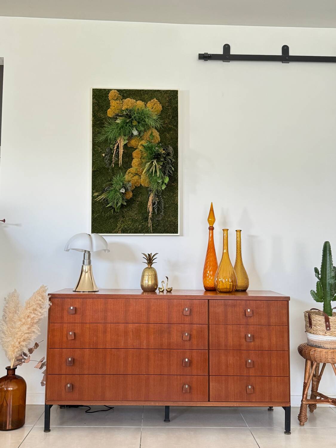 Vintage Scandinavian teak sideboard