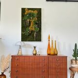 Scandinavian style vintage teak sideboard
