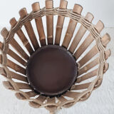 Rattan plant holder