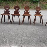 Set of 6 mountain chairs