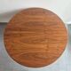 Table à manger Baumann 1960 extensible 114 à 167 cm rallonges intégrées