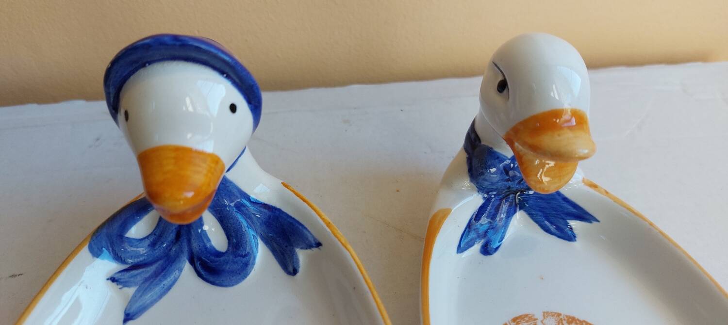 Set of 2 ceramic dishes Le Moulin de Coty