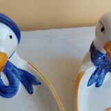 Set of 2 ceramic dishes Le Moulin de Coty