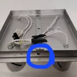 Paire de plafonnier en métal