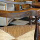 Parker former armchair walnut C. Cayelle