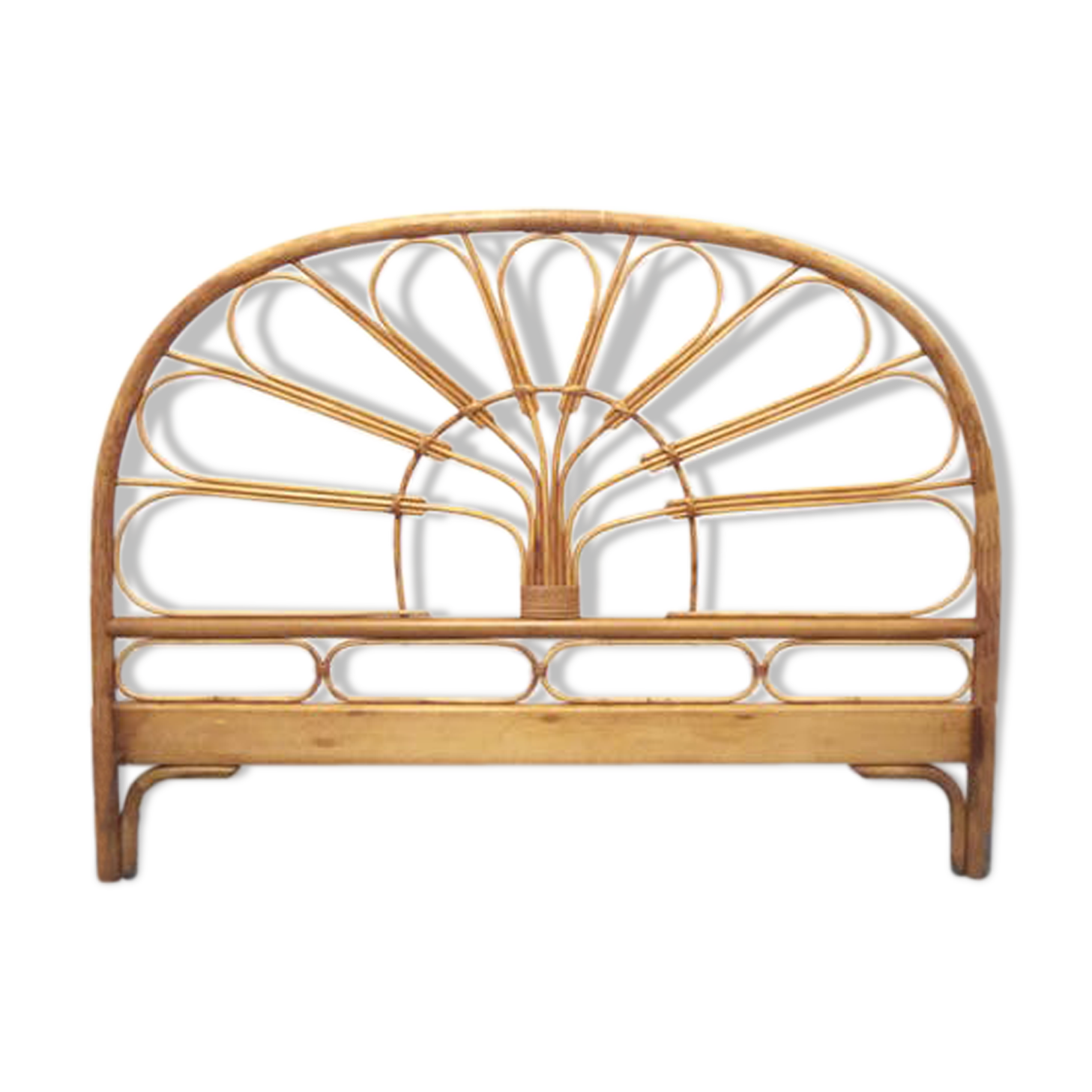 Bed rattan and bamboo