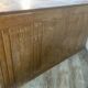 Wooden workshop counter