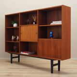 Teak bookcase, Danish design, 1970s, production: Denmark