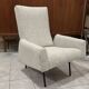 Louis Paolozzi modernist armchairs reupholstered